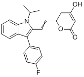 氟伐他汀 EP 杂质E分子结构 (CAS 920275-10-1)