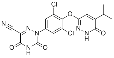 structure of CAS# 920509-32-6, Resmetirom