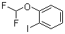 1-碘-2-(二氟甲氧基)苯分子结构 (CAS 920981-12-0)