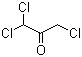 structure of CAS# 921-03-9, 1,1,3-Trichloroacetone