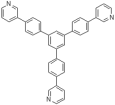 1,3,5-三(4-吡啶-3-基苯基)苯分子结构 (CAS 921205-02-9)