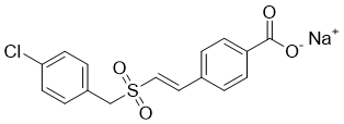 瑞昔洛韦钠分子结构 (CAS 922139-31-9)