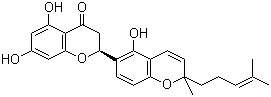 Sanggenon N分子结构 (CAS 92280-12-1)