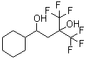 CAS 登录号：923018-85-3, 1-环己基-4,4,4-三氟-3-(三氟甲基)-1,3-丁二醇