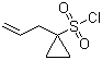 structure of CAS# 923032-59-1, 1-烯丙基环丙磺酰氯