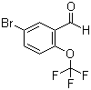 5-溴-2-(三氟甲氧基)苯甲醛分子结构 (CAS 923281-52-1)