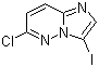 6-氯-3-碘咪唑并[1,2-b]哒嗪分子结构 (CAS 923595-49-7)