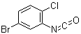 structure of CAS# 923693-67-8, 5-溴-2-氯苯基异氰酸酯