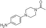 structure of CAS# 92394-00-8, 1-乙酰基-4-(4-氨基苯基)哌嗪
