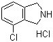 structure of CAS# 924304-73-4, 4-氯-2,3-二氢-1H-异吲哚盐酸盐