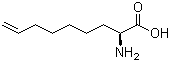(2S)-2-氨基-8-壬烯酸分子结构 (CAS 924307-76-6)