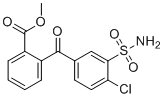 CAS # 92433-89-1, Chlorthalidone acid methyl ester impurity, Methyl 2-(4-chloro-3-sulfamoylbenzoyl)benzoate