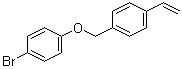 1-溴-4-[(4-乙烯基苯基)甲氧基]苯分子结构 (CAS 92434-51-0)