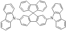 9,9'-(9,9'-螺双[9H-芴]-2,7-二基)二-9H-咔唑分子结构 (CAS 924899-38-7)