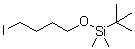 叔丁基(4-碘丁氧基)二甲基硅烷分子结构 (CAS 92511-12-1)