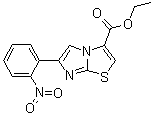 structure of CAS# 925437-84-9, 6-(2-硝基苯基)咪唑并[2,1-b]噻唑-3-羧酸乙酯