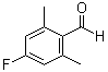 2,6-二甲基-4-氟苯甲醛分子结构 (CAS 925441-35-6)