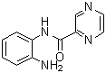 N-(2-氨基苯基)-2-吡嗪甲酰胺分子结构 (CAS 926259-99-6)
