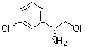 (betaR)-beta-Amino-3-chlorobenzeneethanol molecular structure (CAS 926291-77-2)