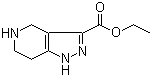 4,5,6,7-四氢-1H-吡唑并[4,3-c]吡啶-3-甲酸乙酯分子结构 (CAS 926926-62-7)