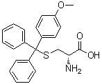 structure of CAS# 926935-33-3, S-[(4-甲氧基苯基)二苯基甲基]-D-半胱氨酸