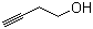 3-Butyn-1-ol molecular structure (CAS 927-74-2)