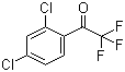 structure of CAS# 92736-81-7, 2',4'-二氯-2,2,2-三氟苯乙酮