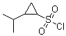 2-(1-甲基乙基)环丙烷磺酰氯分子结构 (CAS 927636-25-7)