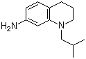 1,2,3,4-四氢-1-异丁基-7-喹啉胺分子结构 (CAS 927684-32-0)