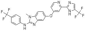 RAF 265分子结构 (CAS 927880-90-8)
