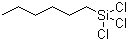 structure of CAS# 928-65-4, 三氯己基硅烷