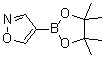 4-异恶唑硼酸频哪醇酯分子结构 (CAS 928664-98-6)
