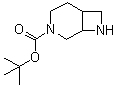 structure of CAS# 928754-14-7, 3,8-二氮杂双环[4.2.0]辛烷-3-羧酸叔丁酯