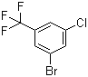 3-溴-5-氯三氟甲苯分子结构 (CAS 928783-85-1)
