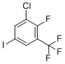 structure of CAS# 928783-87-3, 1-氯-2-氟-5-碘-3-(三氟甲基)苯