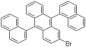 2-溴-9,10-二-1-萘基蒽分子结构 (CAS 929031-39-0)