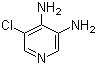 5-氯-3,4-二氨基吡啶分子结构 (CAS 929074-42-0)