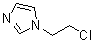 1-(2-氯乙基)-1H-咪唑分子结构 (CAS 92952-84-6)