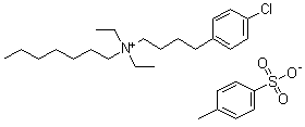 氯非铵甲苯磺酸盐分子结构 (CAS 92953-10-1)