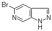 5-溴-1H-吡唑并[3,4-c]吡啶分子结构 (CAS 929617-35-6)