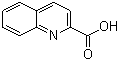 structure of CAS# 93-10-7, Quinaldic acid