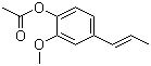 structure of CAS# 93-29-8, Isoeugenyl acetate