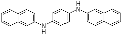structure of CAS# 93-46-9, N,N'-二(2-萘基)对苯二胺