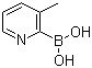 3-甲基吡啶-2-硼酸分子结构 (CAS 930303-26-7)