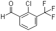 structure of CAS# 93118-03-7, 2-Chloro-3-(trifluoromethyl)benzaldehyde