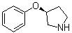 (3S)-3-苯氧基吡咯烷分子结构 (CAS 931581-76-9)