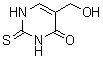 2,3-二氢-5-(羟基甲基)-2-硫代-4(1H)-嘧啶酮分子结构 (CAS 93185-31-0)