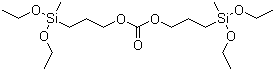 CAS 登录号：93238-03-0, 碳酸双[3-(二乙氧基甲基硅)丙基]酯