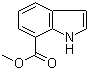 吲哚-7-甲酸甲酯分子结构 (CAS 93247-78-0)