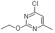 4-氯-2-乙氧基-6-甲基嘧啶分子结构 (CAS 932701-88-7)